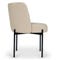 RAY Dining chairs Beige / Black Fabric / Metal