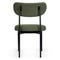 JASPER Dining chairs Green / Noir Curly / Metal