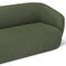 VOLTA 3 Seater Sofas Green Curl / Wood