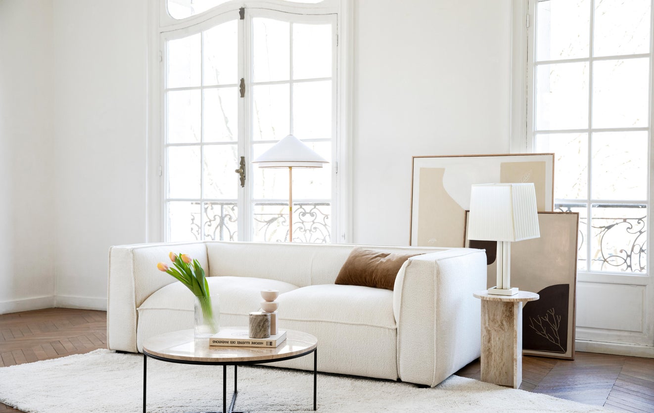 Inspiration AUSTER 3 Seater Sofas Green Curl