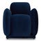 MIKKA Armchairs Blue Velvet
