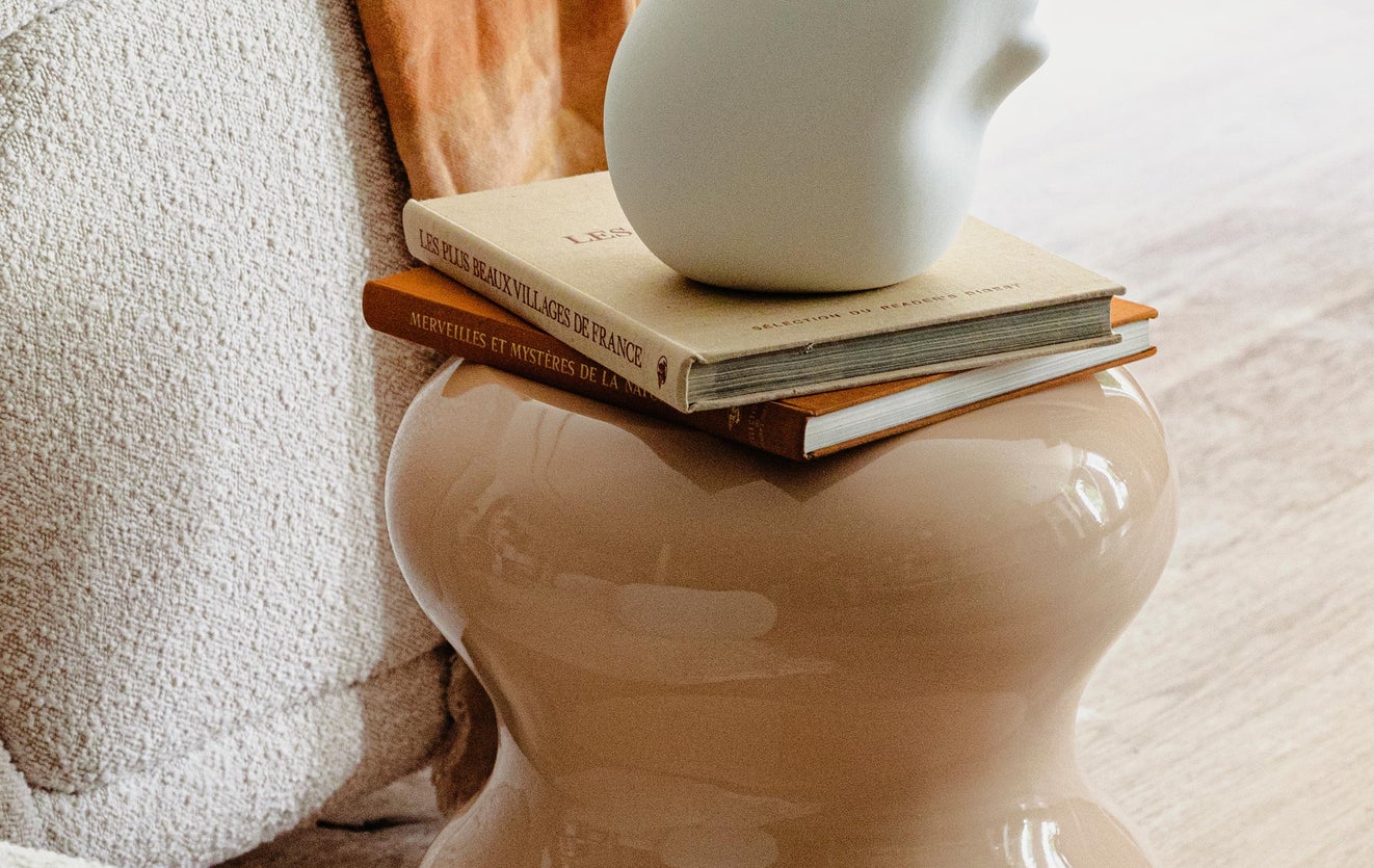 Inspiration TAMMA Side Tables Green Fiberglass