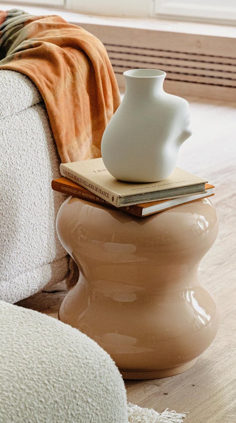 Inspiration TAMMA Side Tables Green Fiberglass
