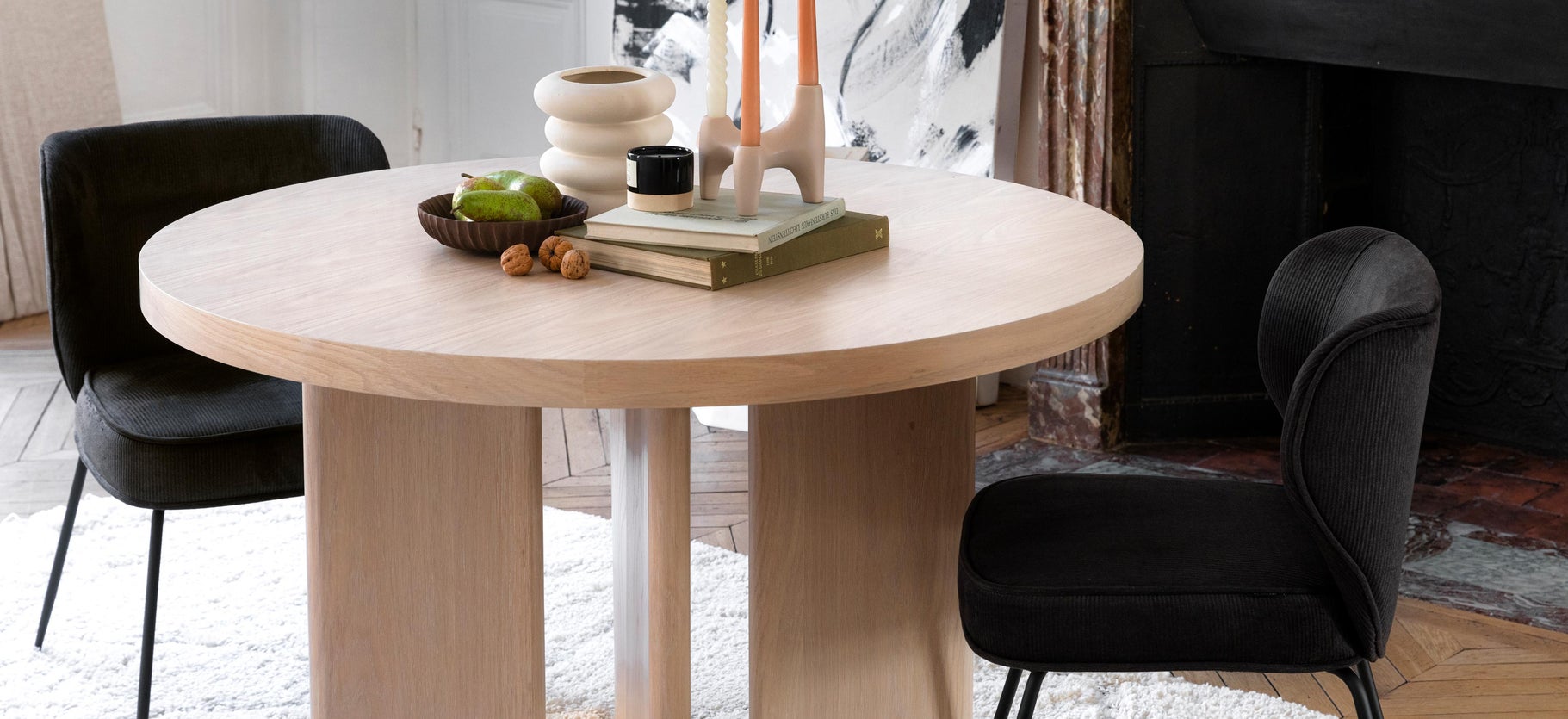 Inspiration Gianna Round and oval tables Natural Wood