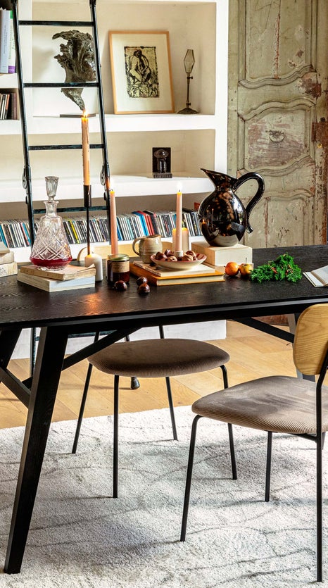 Inspiration MUSE Esstische Schwarz Holz