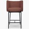 RAY Bar Stools Taupe / Noir Velours / Metal