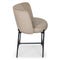 RAY Bar Stools Taupe / Noir Velours / Metal