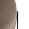 RAY Bar Stools Taupe / Noir Velours / Metal