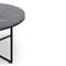 GISELLE Coffee Tables Dark grey Marble / Metal