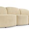 TODD Modular sofas Beige Tweed / Wood