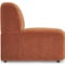 TODD Modular sofas Brown Velvet / Wood