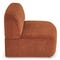 TODD Modular sofas Brown Velvet / Wood