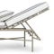 BEL AIR Gartenliegen & Liegestühle Weiß / Taupe Wasserdichter Stoff / Metall