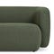 VOLTA 3 Seater Sofas Green Curly / Wood