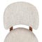 PLATON Fauteuils Beige / Marron Tweed / Bois