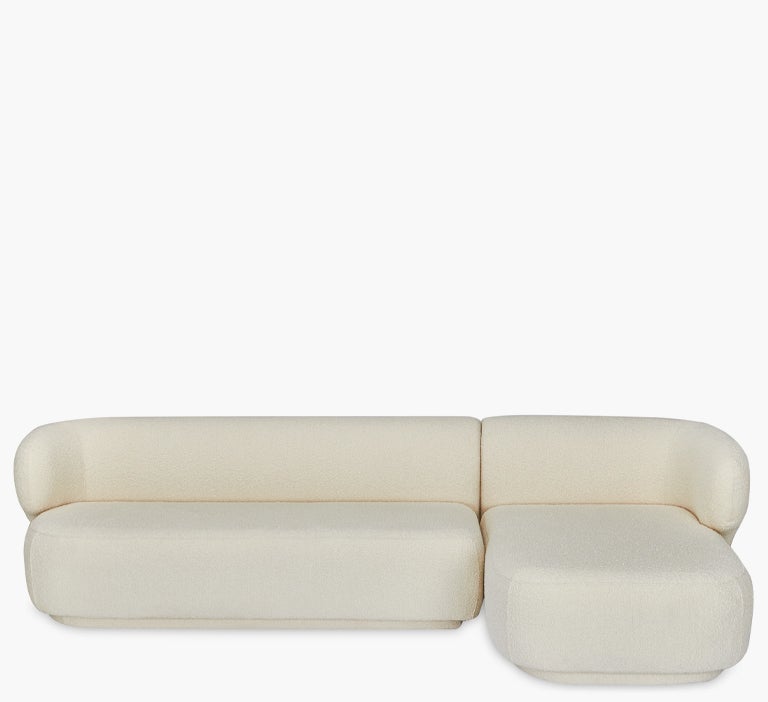 Canapé angle convertible couchage 140x200 Beige Julia pas cher !