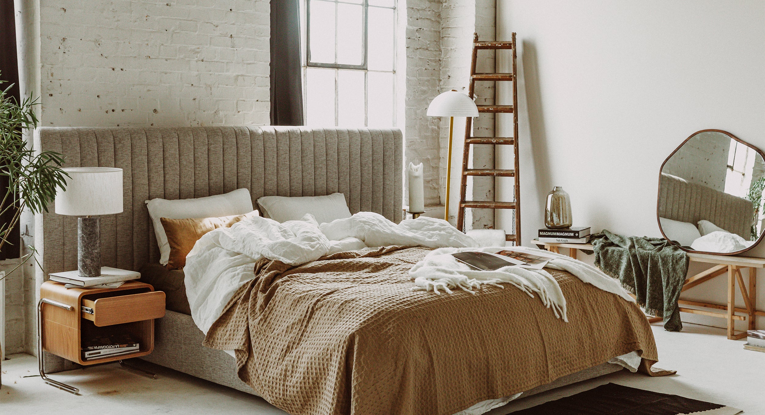 Idées déco Utiliser différentes nuances de blanc pour une chambre d'été Idées déco