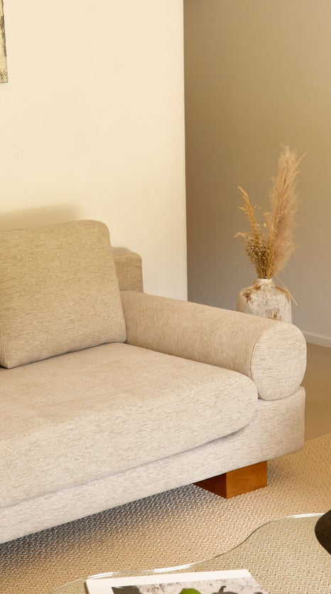 Inspiration OMNIGHT Sofas mit 3 und mehr Sitzplätzen Beige 