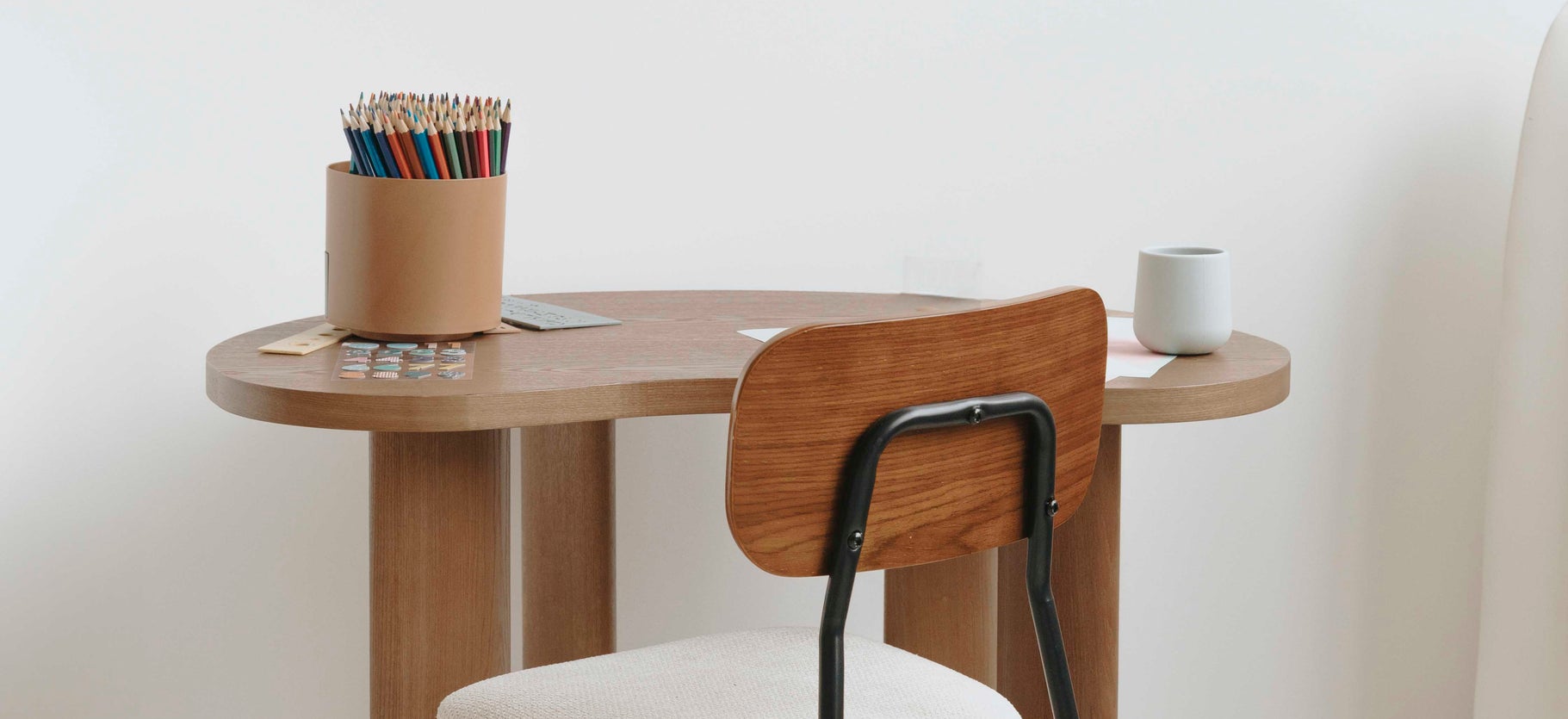 Inspiration ANTONIO MINI Bureaux kids Naturel Bois