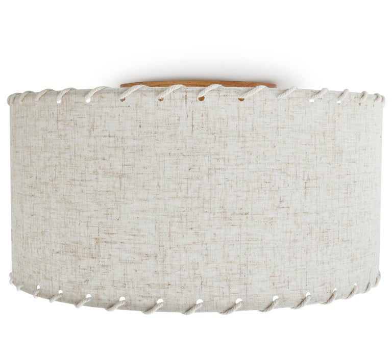 Quaint & Quality Lampenschirm Aus Leinen – Quadratisch, 25,5 X 25,5 Cm, Taupe