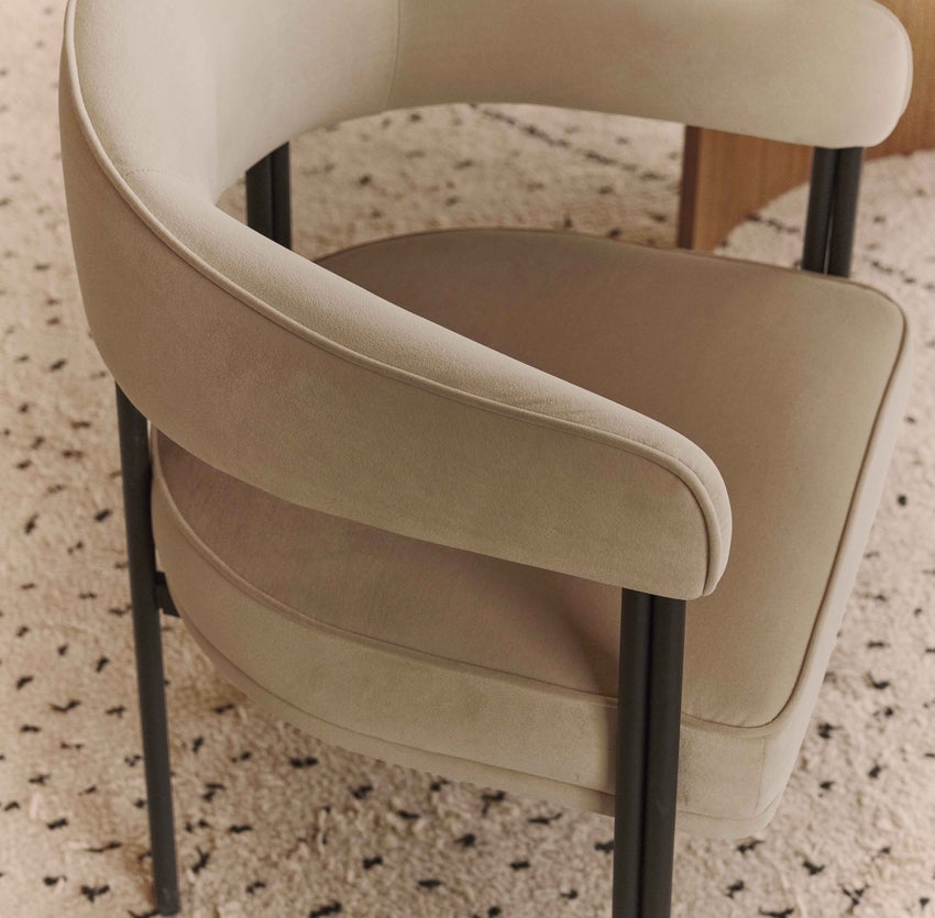 Inspiration IRIS Dining chairs Beige 