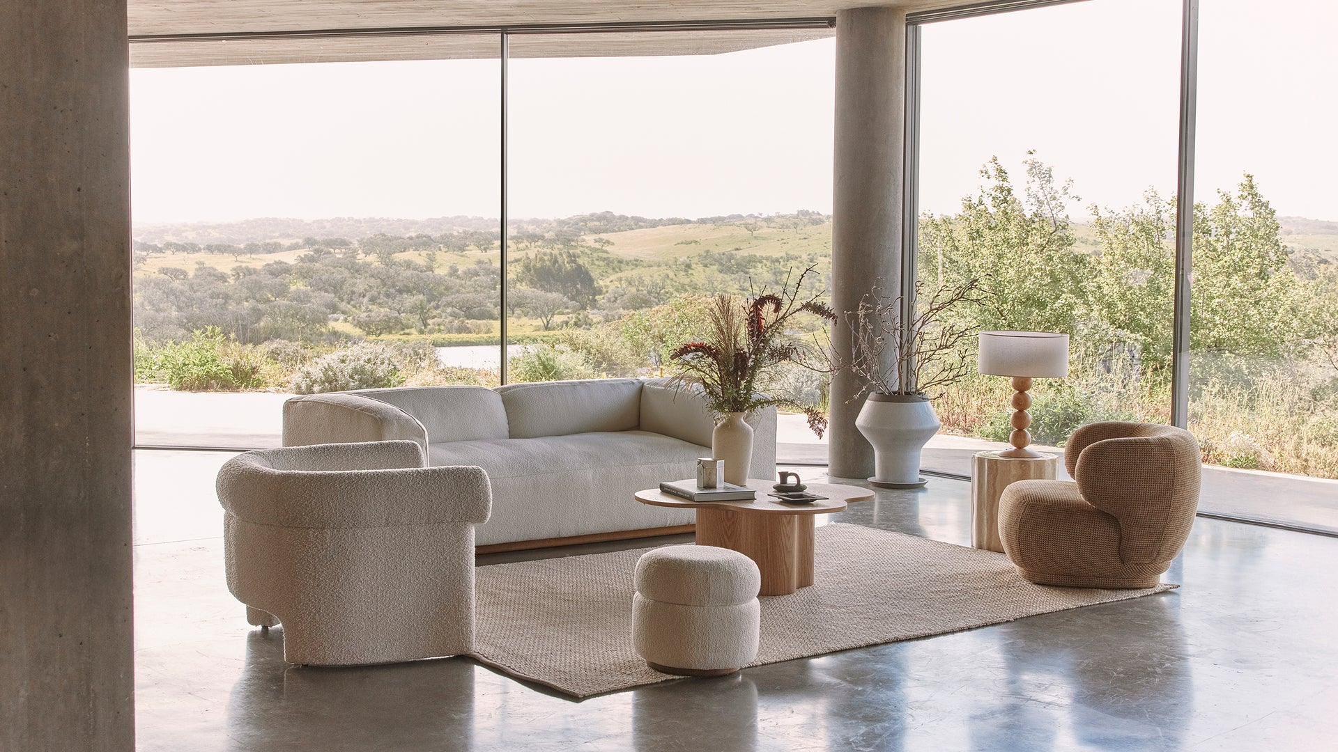 The Blossom House - Living Room