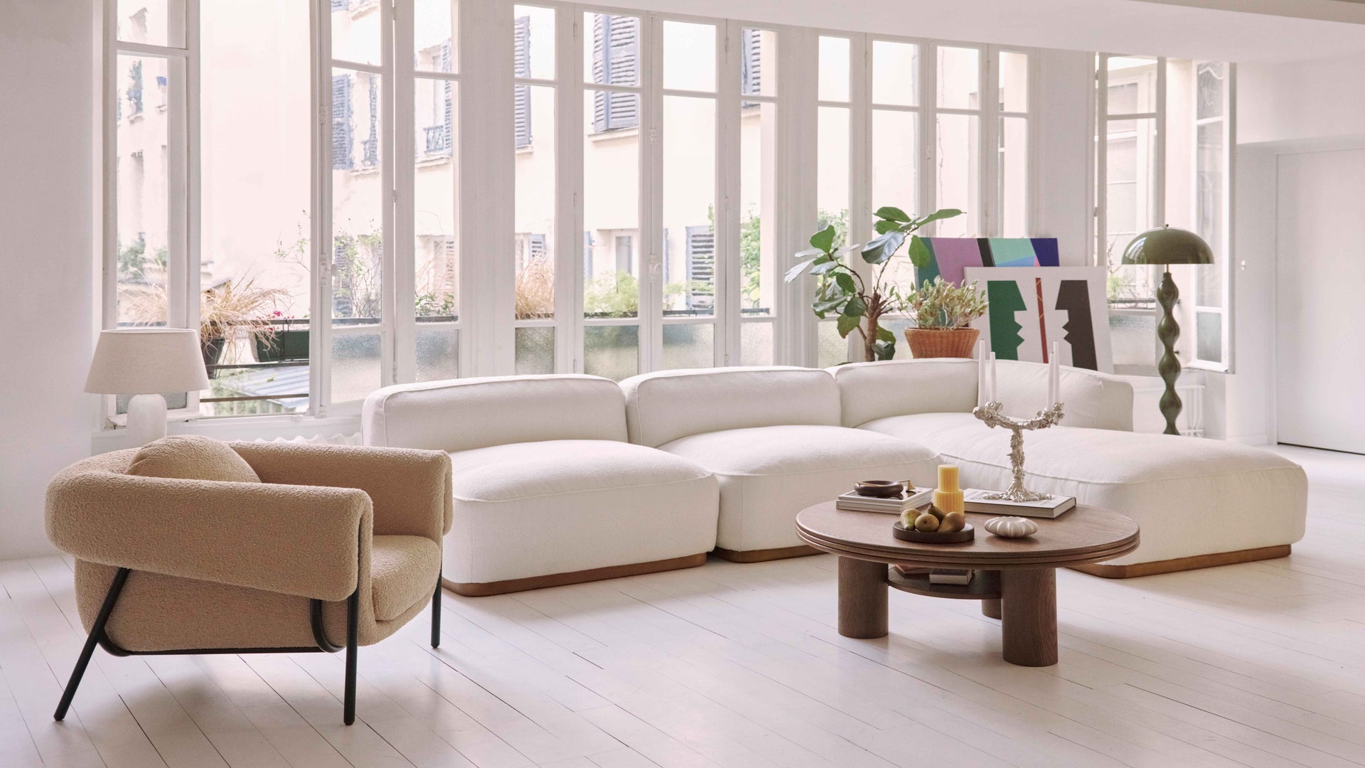 The Eclectic Eden - Living Room
