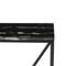 NIVEN Console Tables Black Marble/Metal