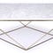 HEROINE Coffee Tables White/Gold Marble/Metal
