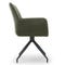 KINGSCROSS Office Chairs Vert / Noir Velours / Acier